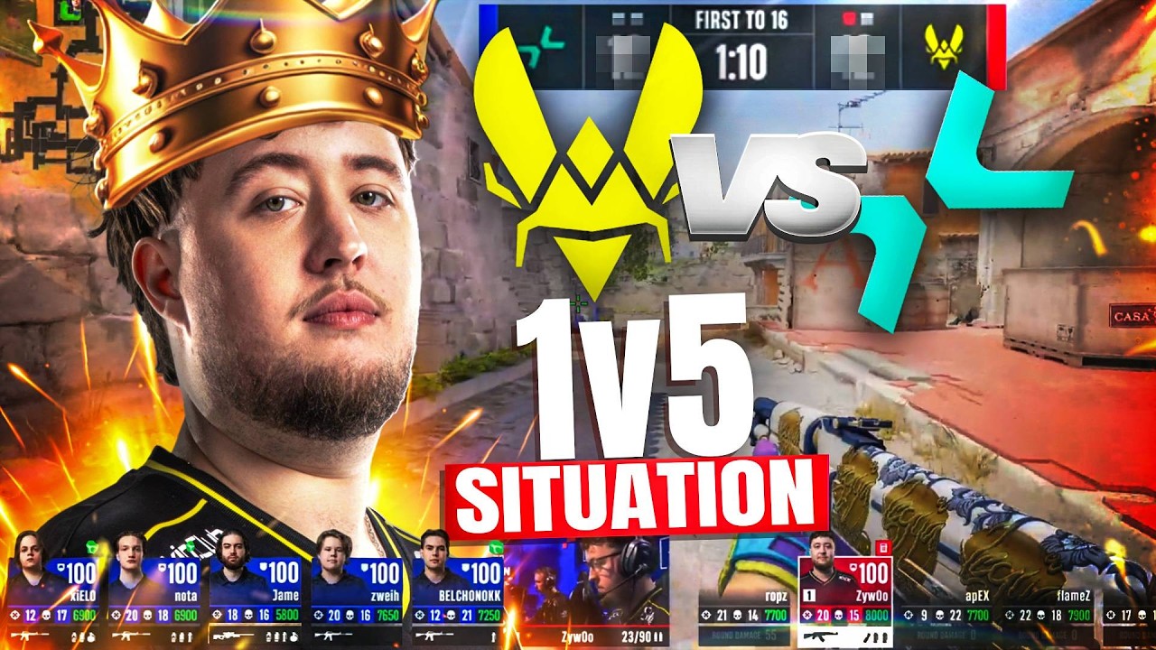 CRAZY 1V5 VS PARIVISION?!! | ZYWOO POV