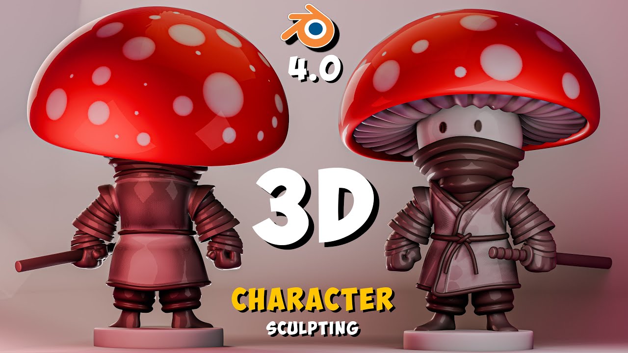 Master 3d Sculpting In Blender: A Step-by-step Character Creation Tutorial!