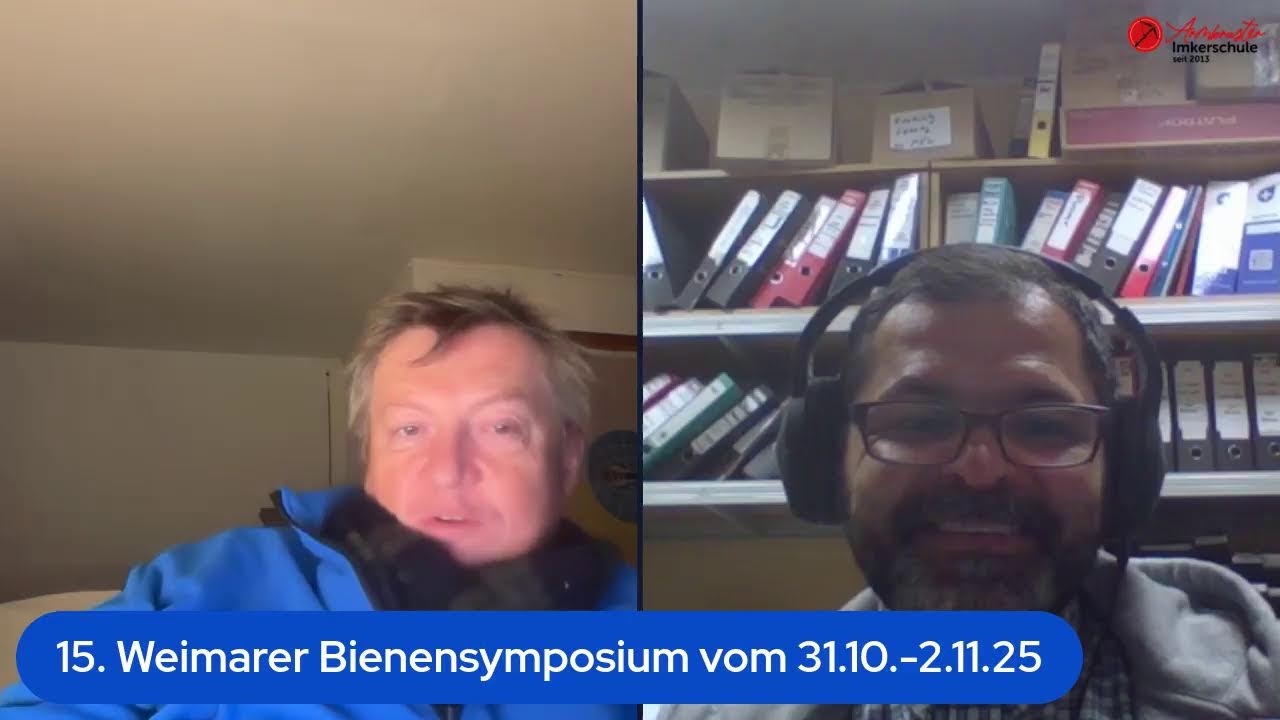 Miroslav Sedlacek: Wor&uuml;ber sprichst Du beim Weimarer Bienensymposium?