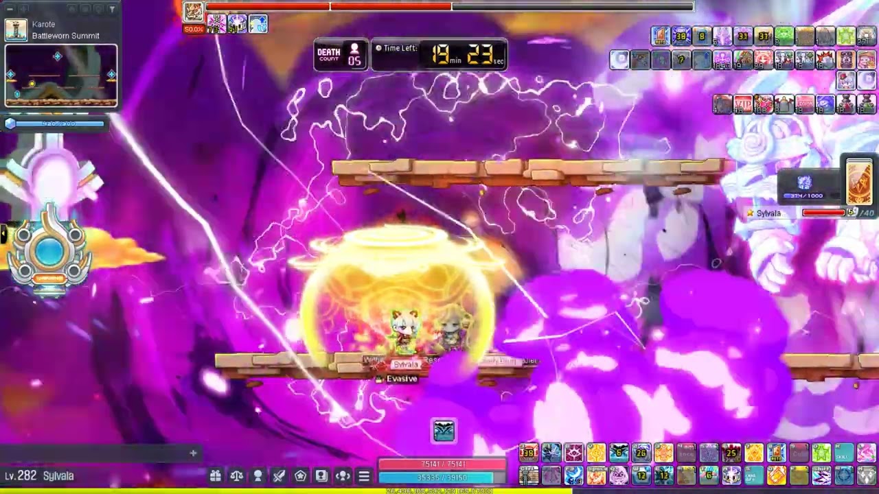 [Maplestory - Scania]   Phantom Normal Kalos solo