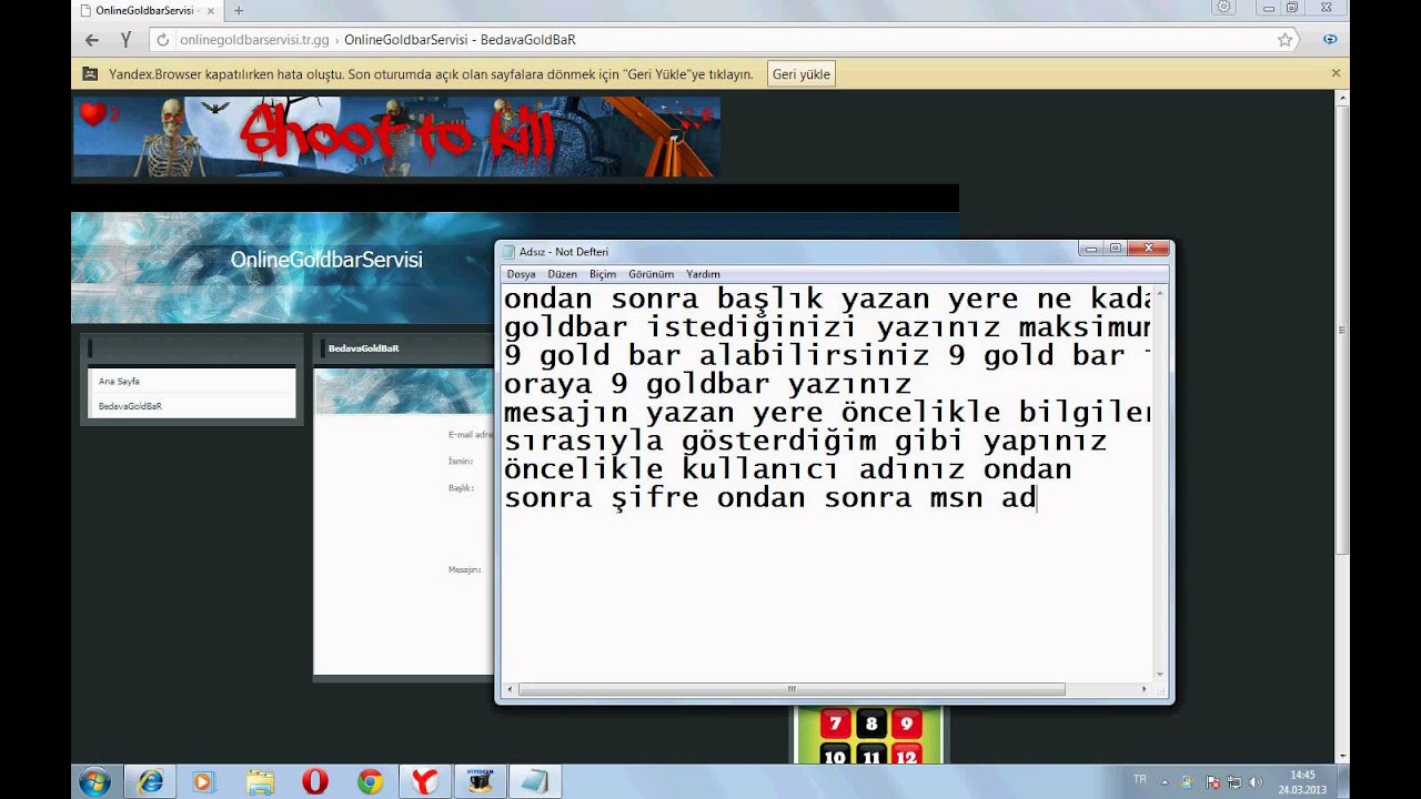 Knight online Gold Bar Yapımı
