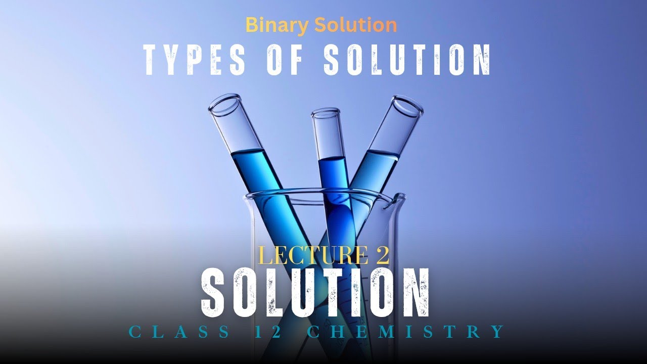 Solution |  | Types of Solutions | NCERT Review Series