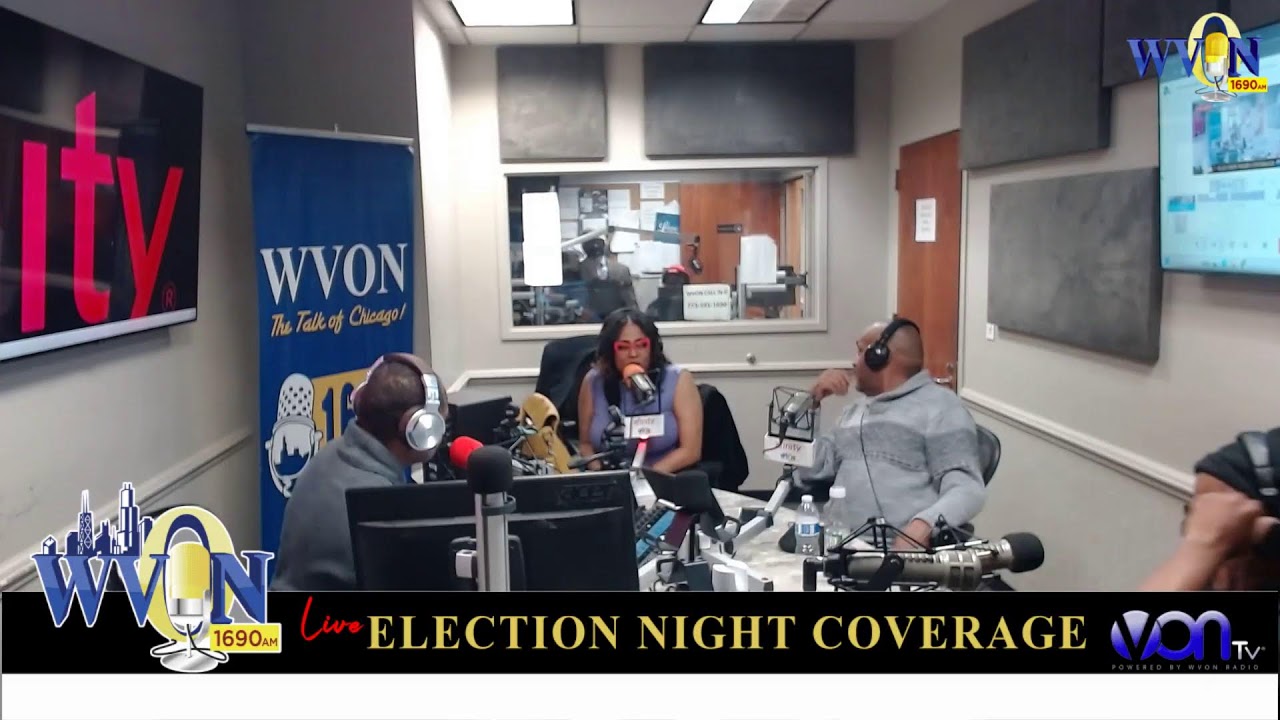 LIVE: Election Night Coverage on WVON