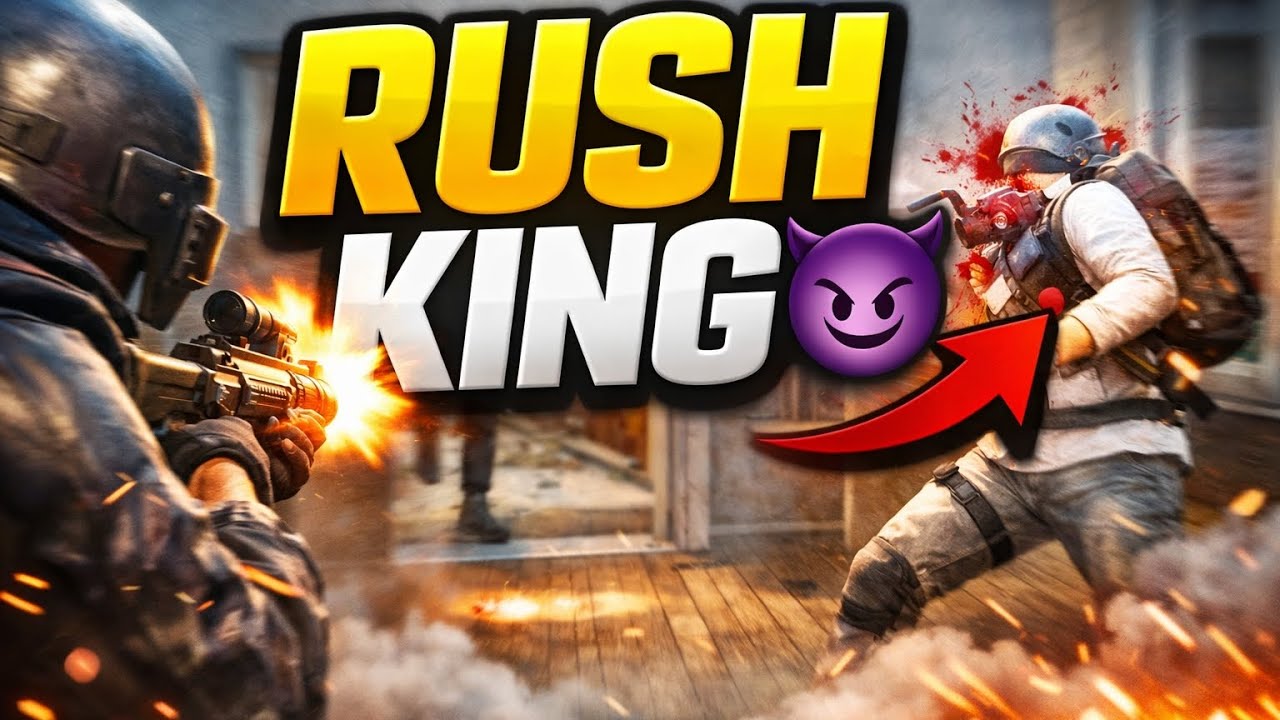 I Tried RUSH in BGMI for the First Time 😅🔥 — PrashVortex
