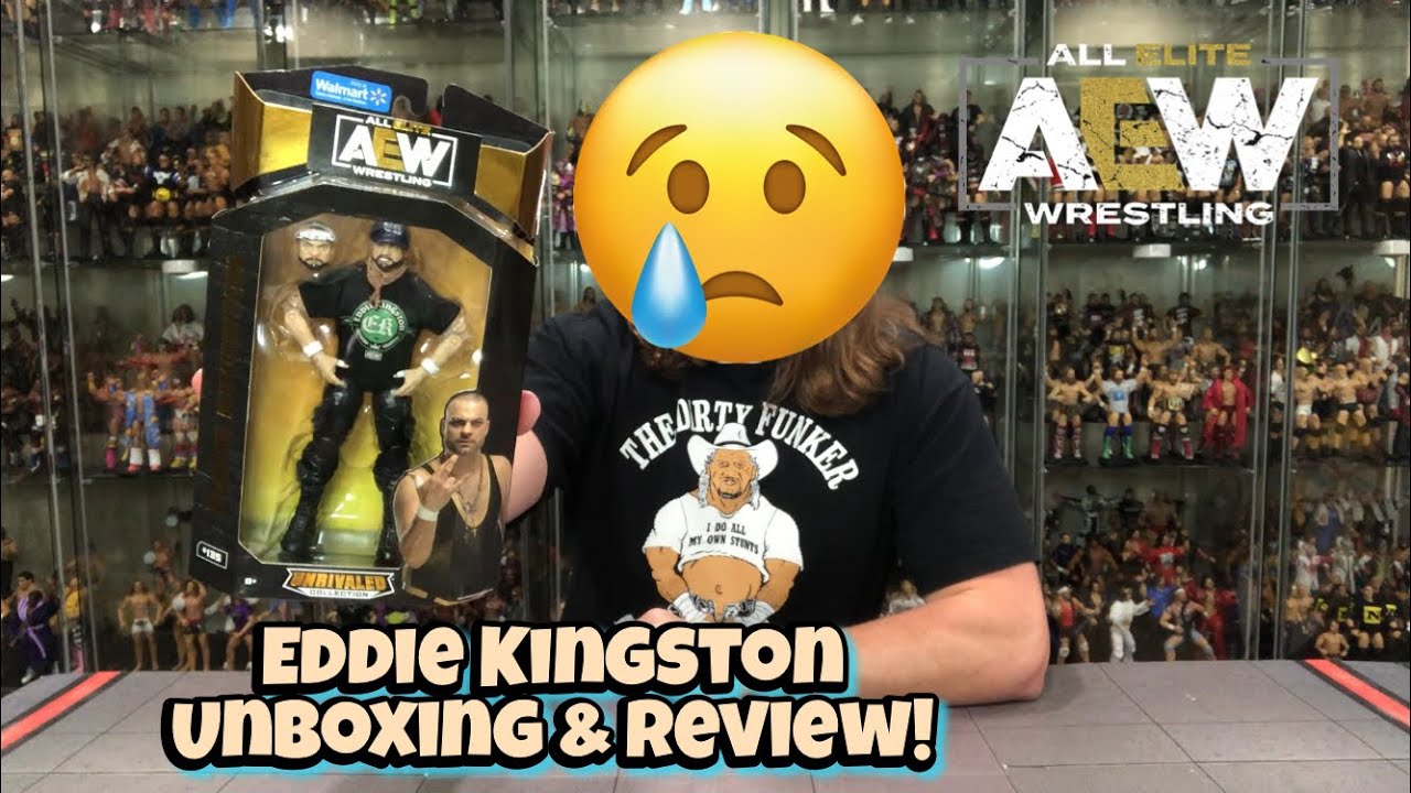 Eddie Kingston AEW Unrivaled Walmart Exclusive Unboxing & Review!