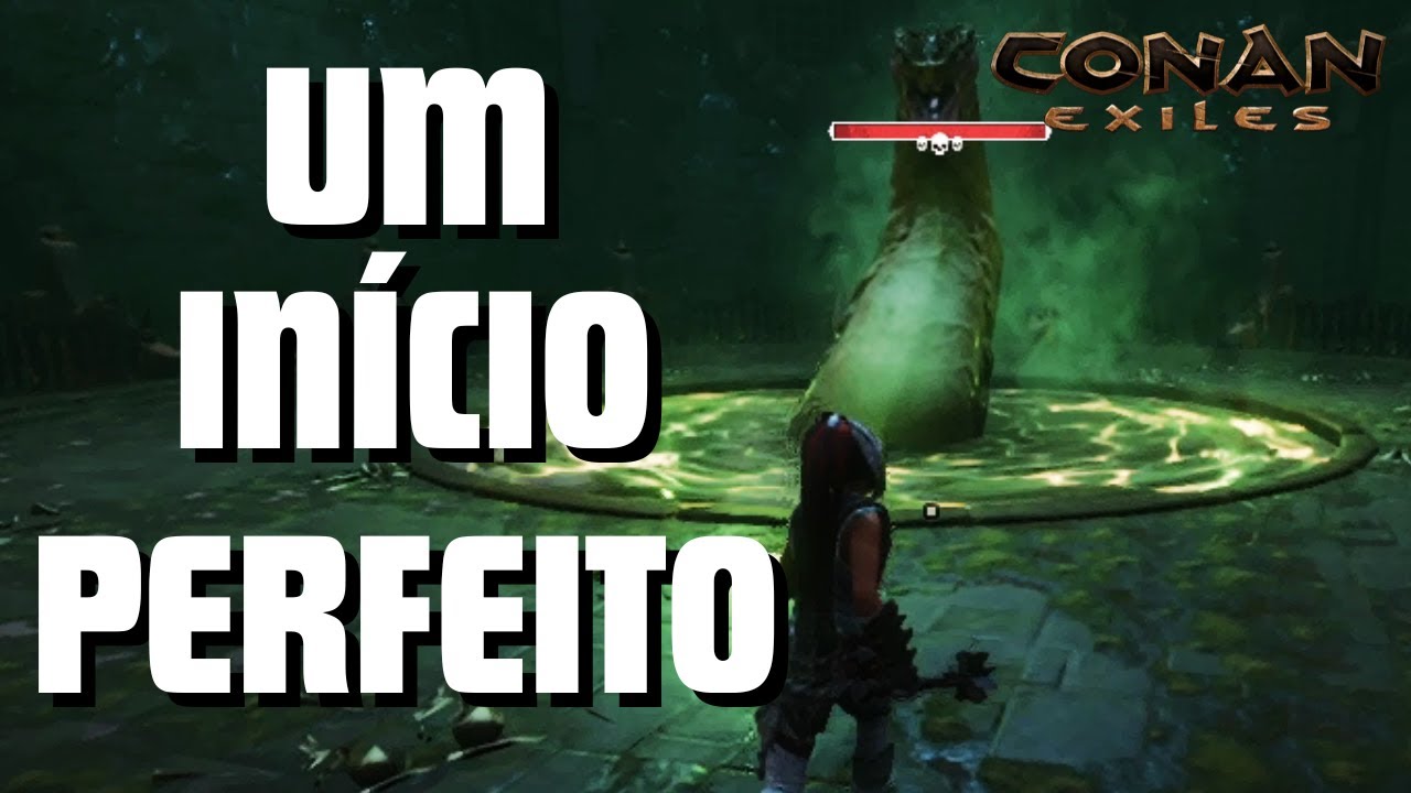 NOVO SERVER E NOVOS DESAFIOS!! CONAN EXILES!! JORNADA SOLO!! (EP1)