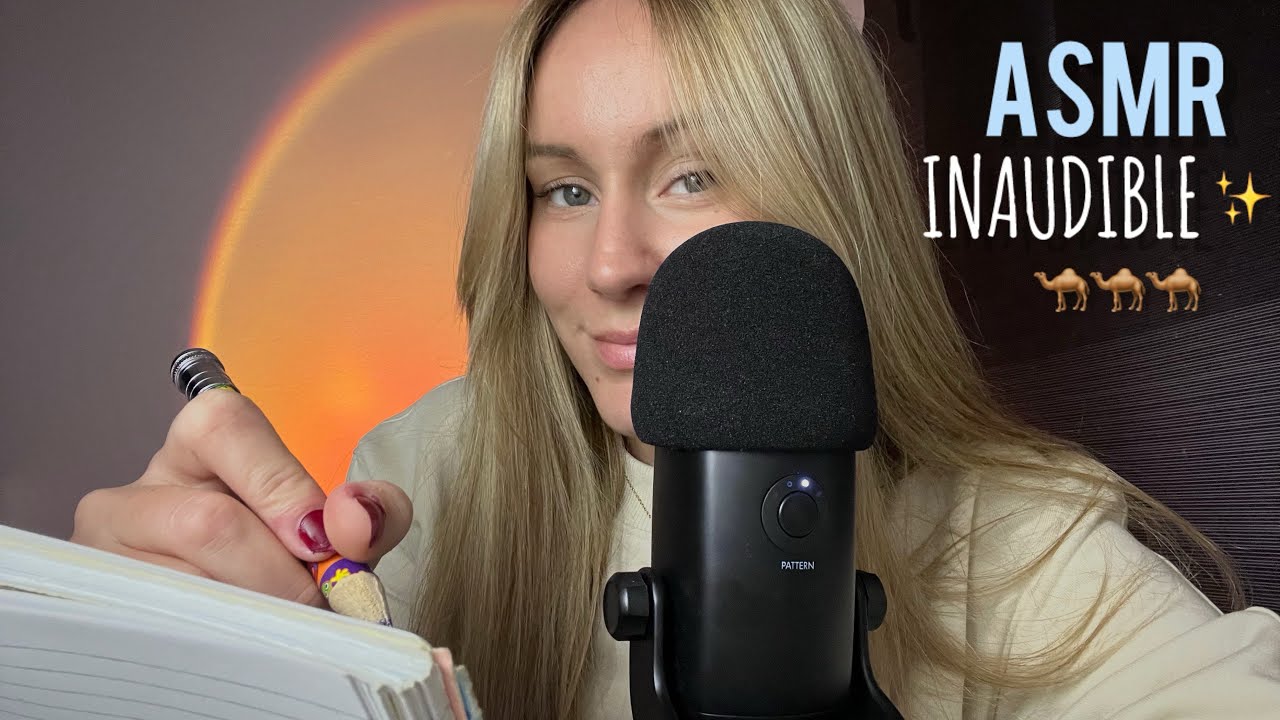 ASMR INAUDIBLE PARA DORMIR ✨Carta a los Reyes Magos💌