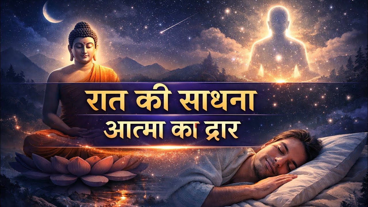 Gautam Buddha Sleep Meditation 🌙 | 10 मिनट सुनते ही गहरी नींद आएगी | Buddha Vani for Deep Sleep