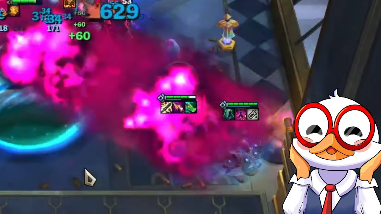 I gave Kog'Maw a perfected Shimmer item and he stunlocked the entire enemy team.