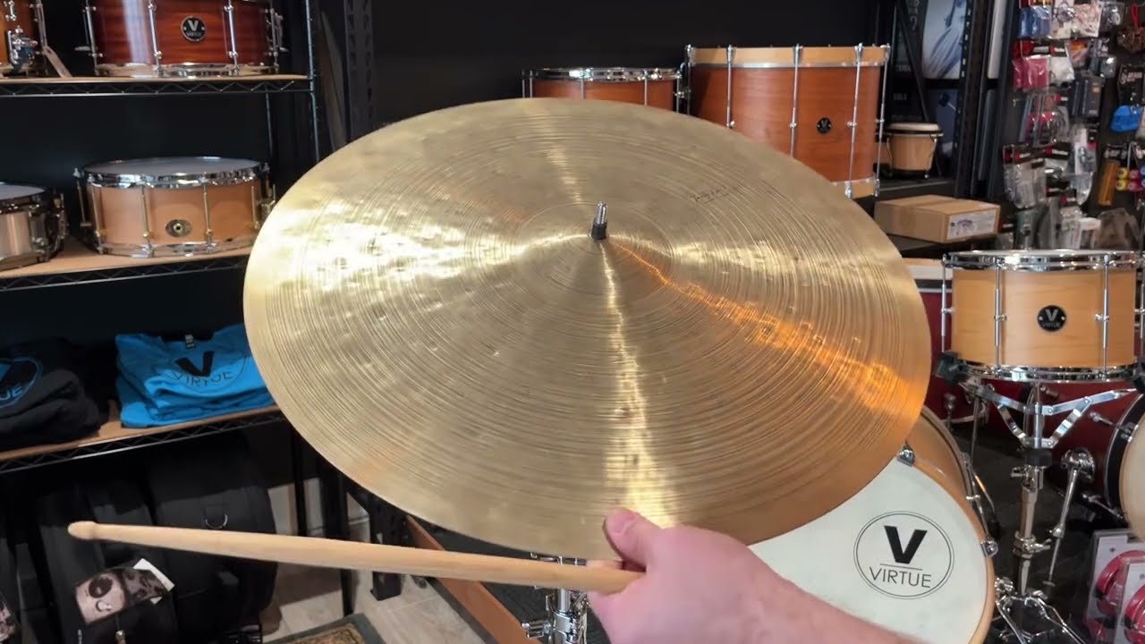 Timothy Roberts 22” Landmark Ride (2525g) Cymbal Demo @ VIRTUE Drums