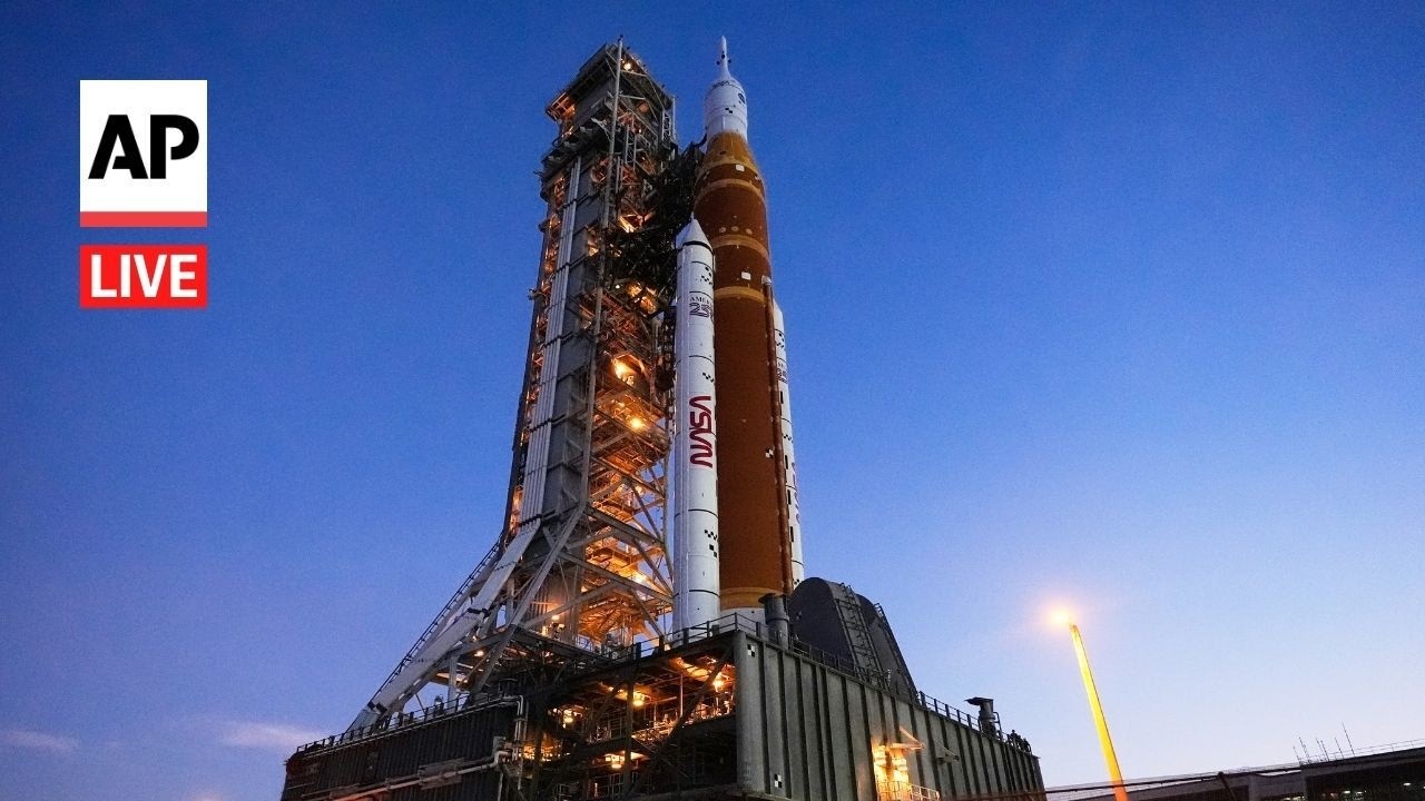 LIVE: NASA&rsquo;s Artemis II moon rocket is rolled out to the launch pad