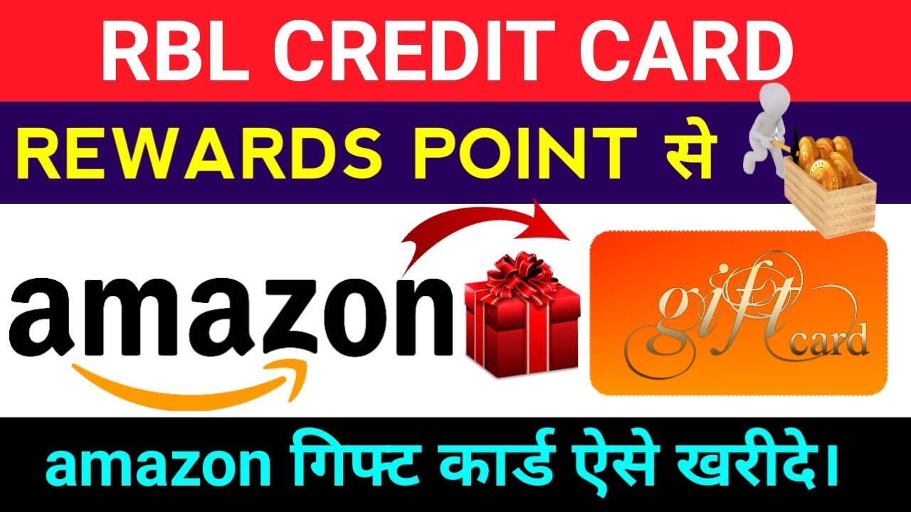 Buy amazon gift voucher through rbl credit card rewards point || rbl credit card rewards point