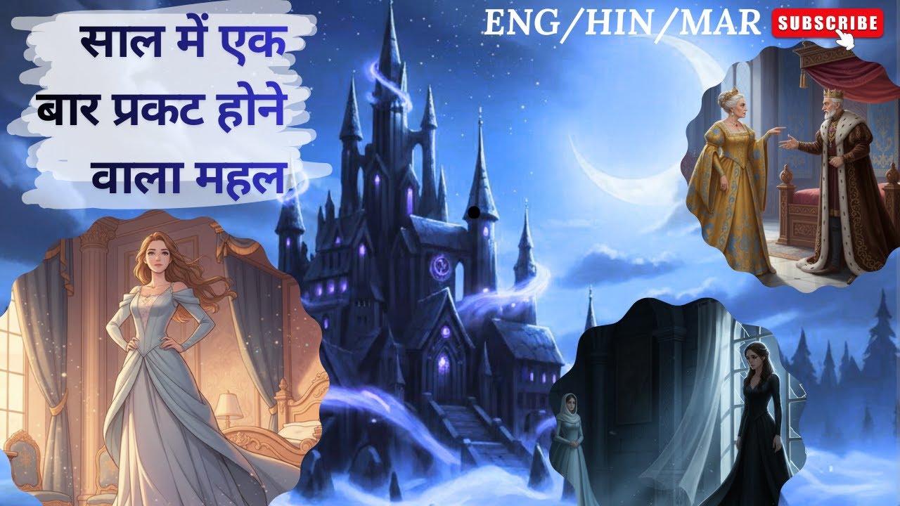 साल में एक बार प्रकट होने वाला महल (भाग १) (ENG/HIN/MAR) #रहस्यमयी_कहानी #काल्पनिककहानी #महलकीकहानी