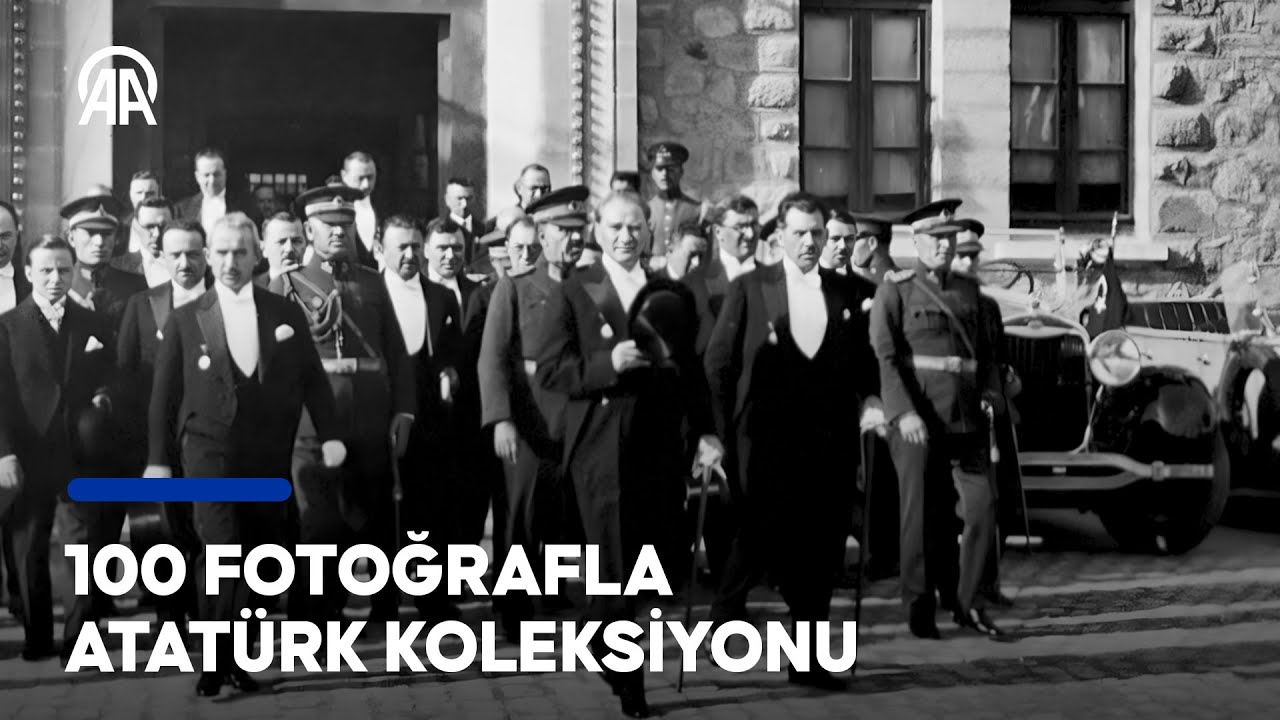 Anadolu Ajansı, Atatürk'ün arşiv fotoğraflarıyla 