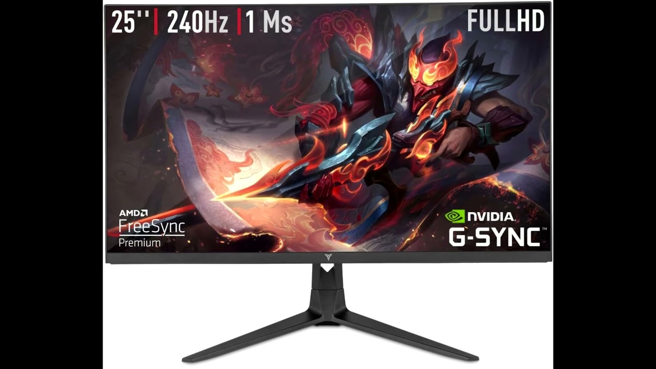 Review: YEYIAN Avance 24-Inch Gaming Monitor 240Hz FHD 1080P Frameless