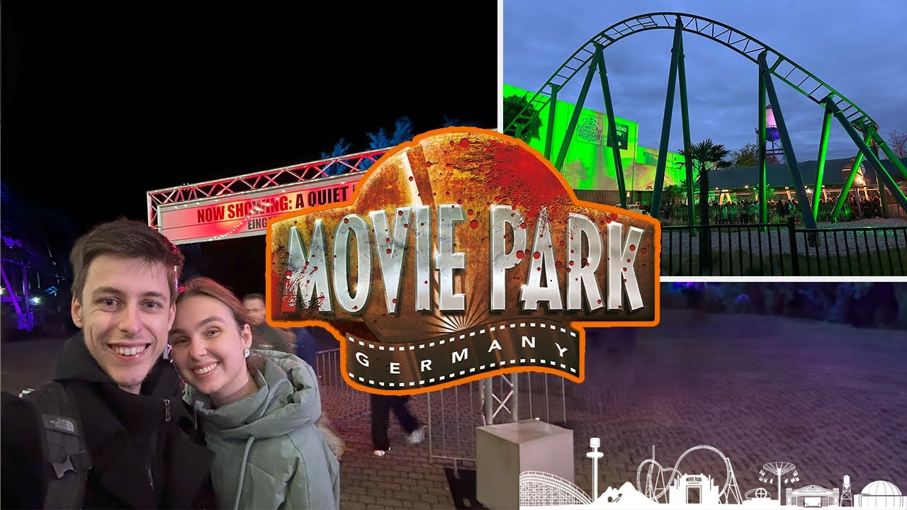 Movie Park Germany Halloween 2024 | Drukke boel! | Stuntshow en alle Zones!