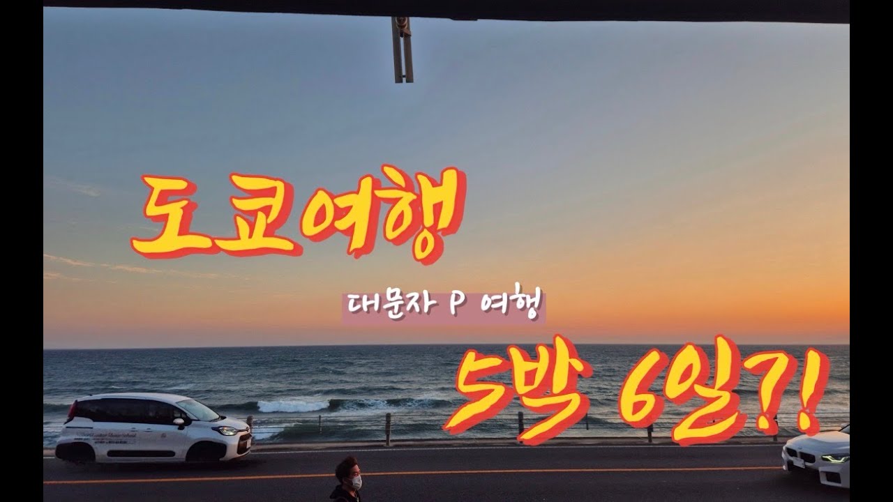 도쿄여행 어디까지 해 봤니?/P의 여행/5박6일 동안 여행하기