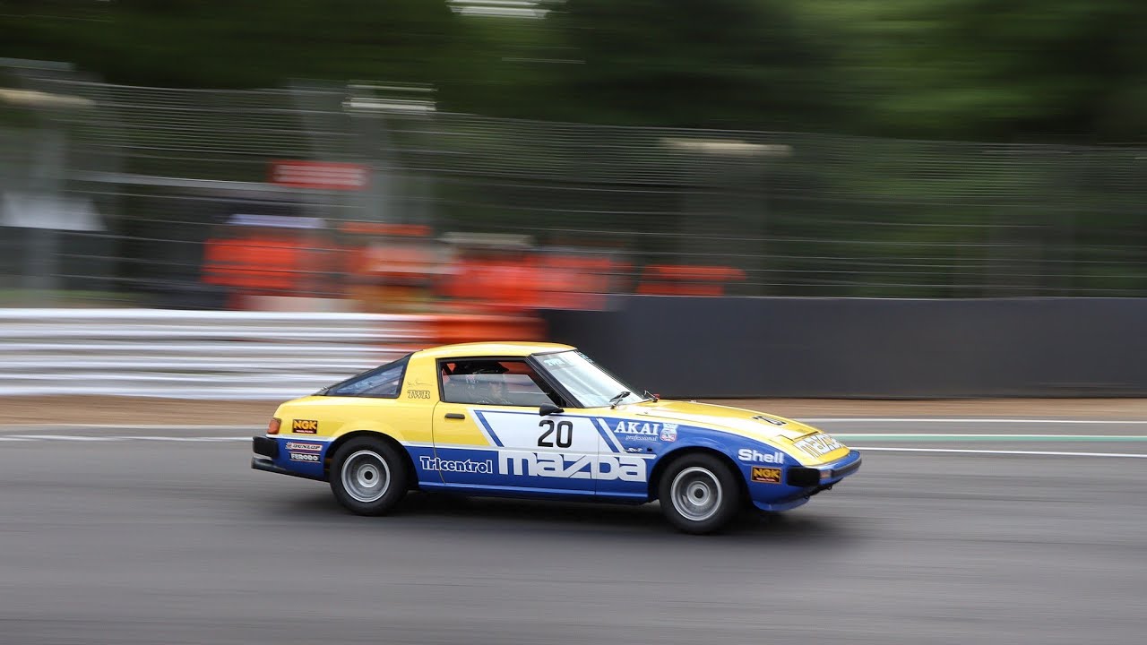 Alex Taylor Mazda RX-7 Group 1 Touring Car, Crazy Rotary Engine!!