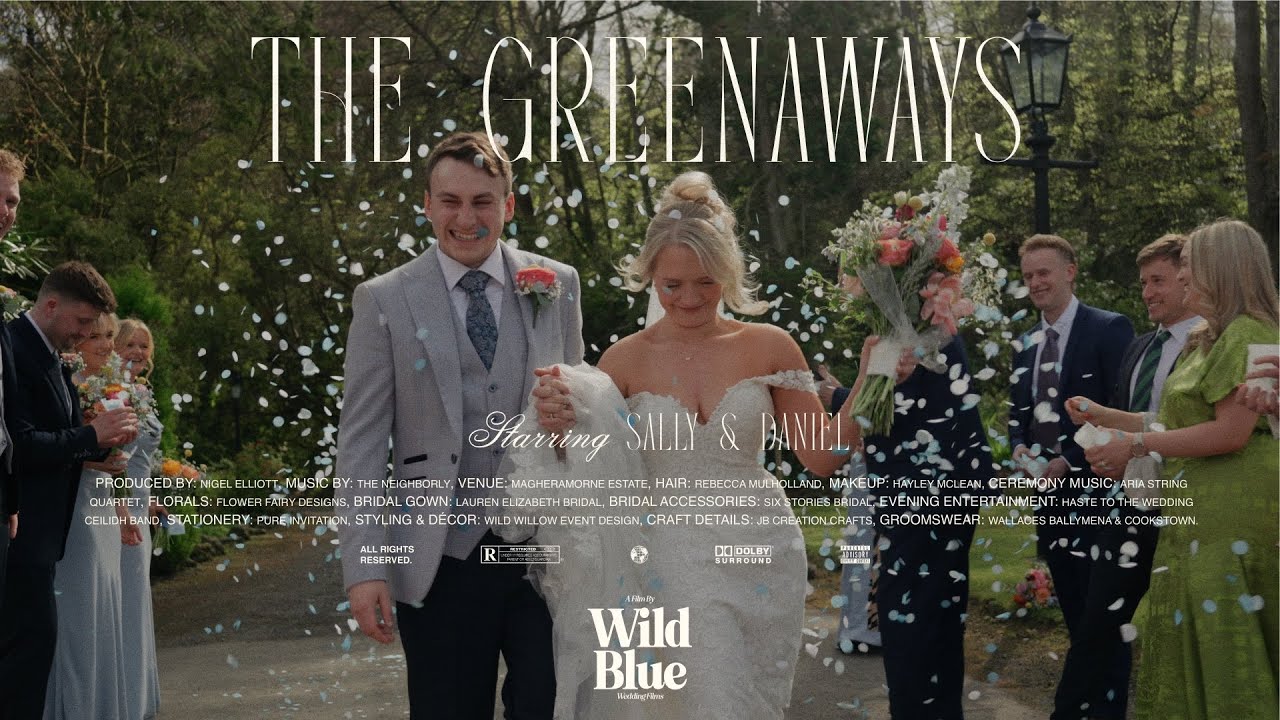 The Greenaways - Magheramorne Estate Wedding // Shot on Sony FX30 + Sigma 18-50