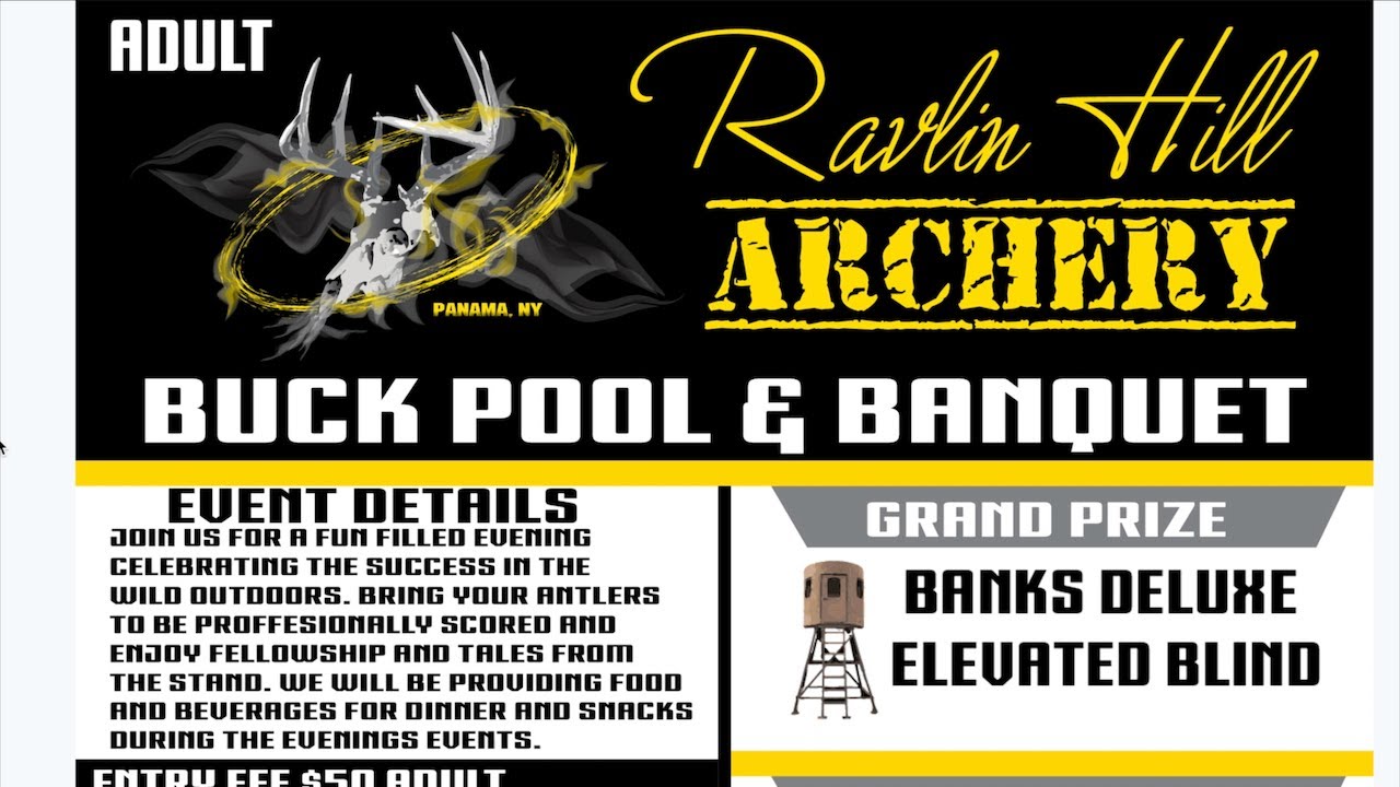 2024 RAVLIN HILL BUCK POOL & BANQUET