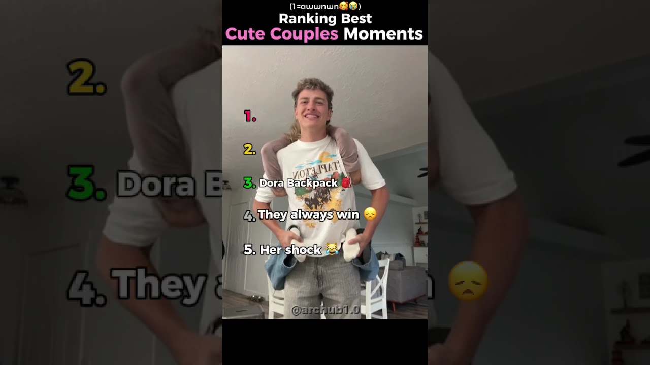 Ranking Best Cute Couples Moments #shortsviral #couples #tiktokviral