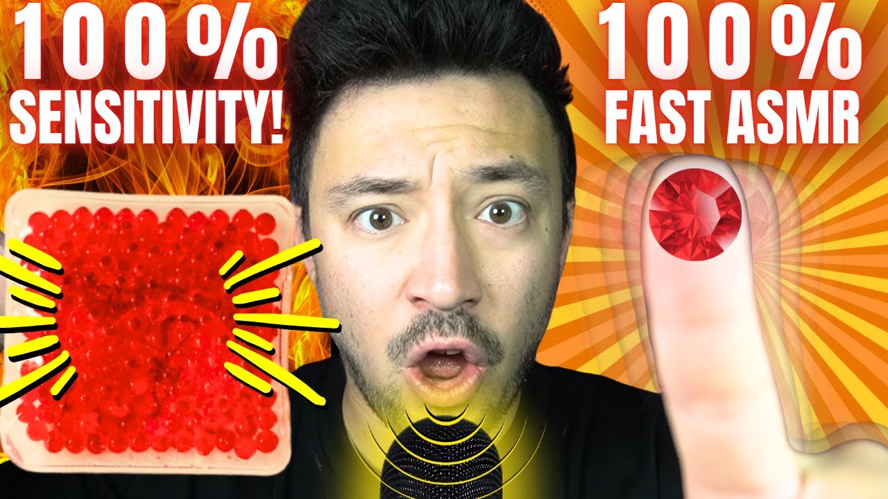 100% чувствительность 🔥 100% быстрый ASMR 💨