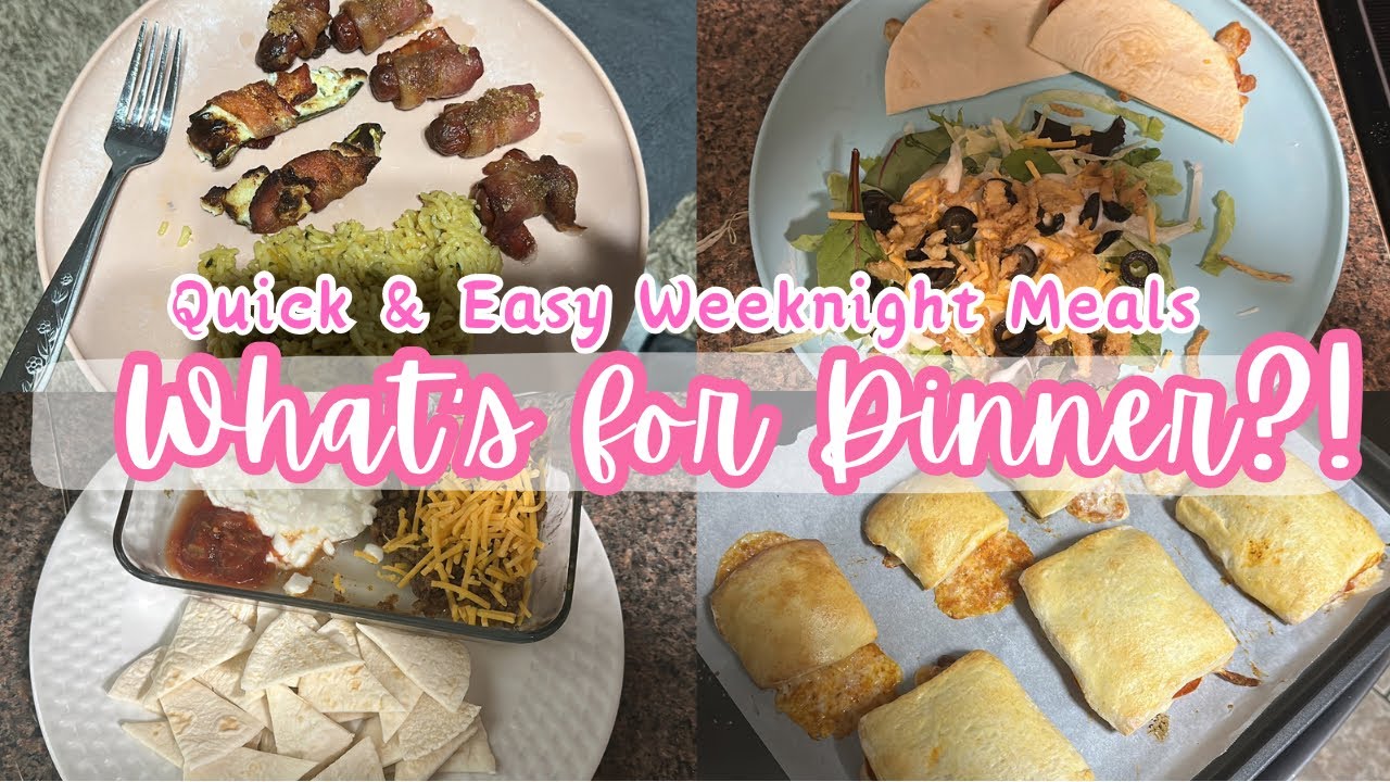 DINNERS FOR A BUSY MOM 🤗 || What’s For Dinner #90