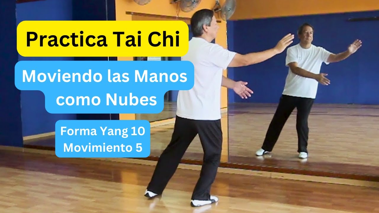 GRATIS Tai Chi. Práctica del Movimiento 5 Mover las Manos como Nubes.