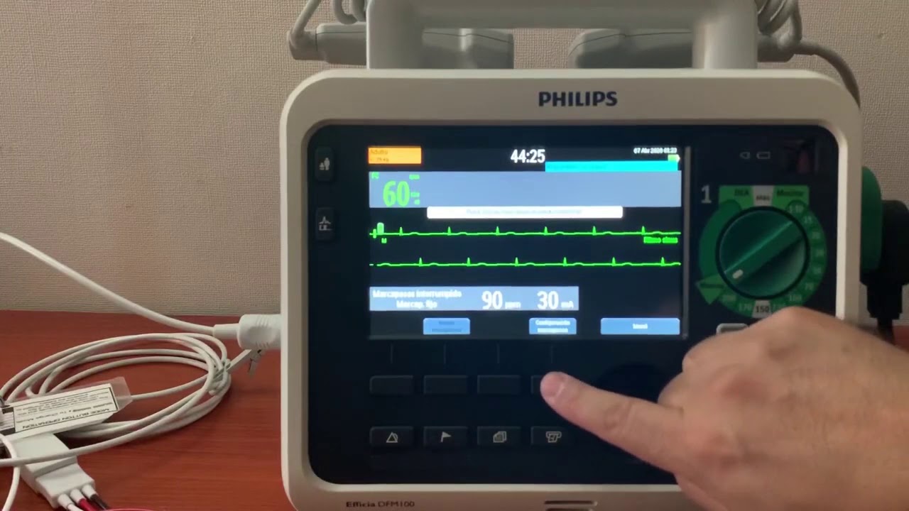 Efficia DFM100 Modo Marcapasos