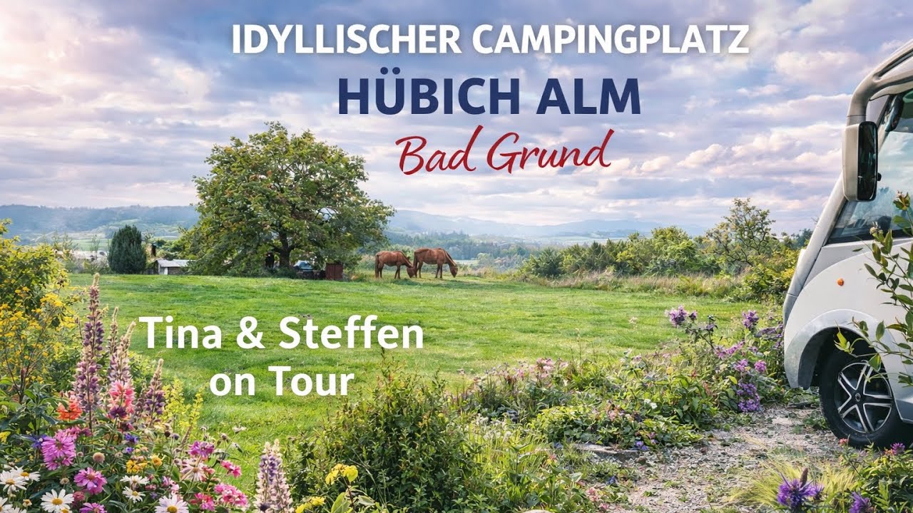 Idyllischer Campingplatz Hübich  Alm / Bad Grund #HARZ #travel /Tina & Steffen on Tour