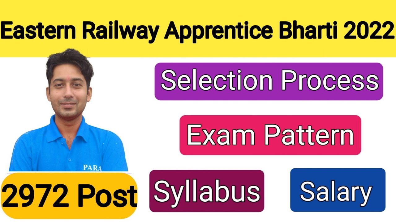 Eastern Railway Apprentice Vacancy 2022 | Eastern Railway Apprentice Syllabus | Exam Pattern |Salary
