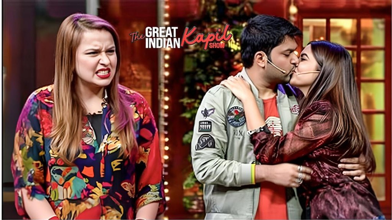 Kapil को Bhumi Pednaker को Kiss करता देख Ginni हुई गुस्सा | ||The Kapil Sharma Show ||Latest Episode