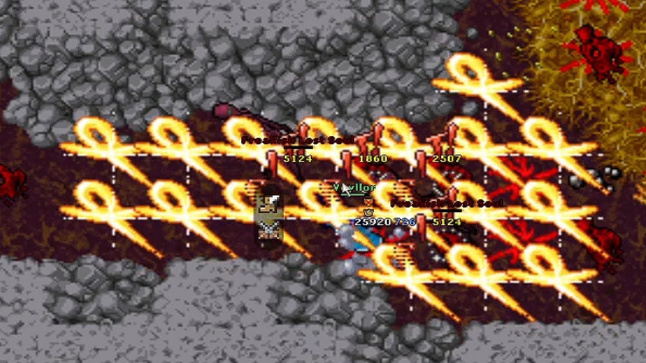 Tibia Najlepsze Daily Shoty! Veyllor hit for 5k+! Ludzie padają przez aktualizacje!