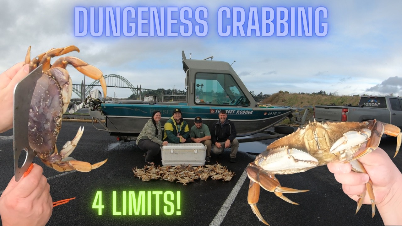 Dungeness Crab Limits on Yaquina Bay with The Reef Robber I Newport, Oregon I Dungeness Crab Capital