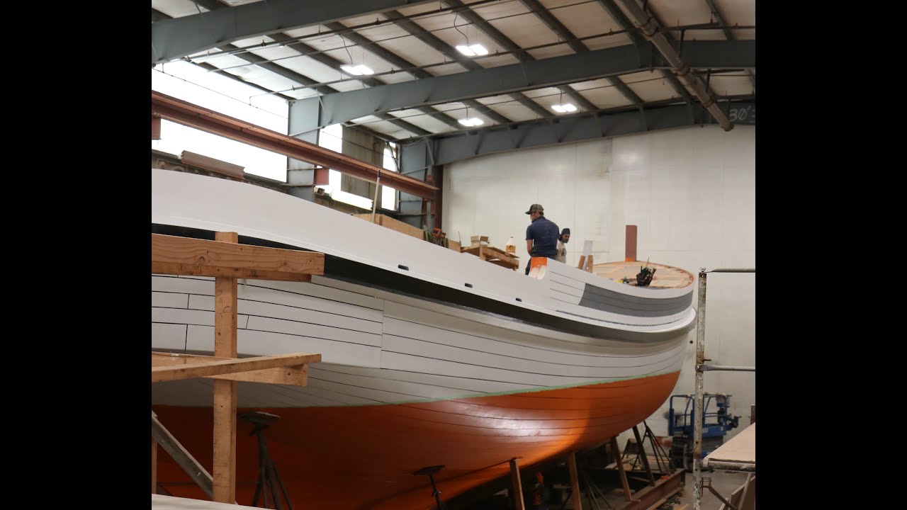 Western Flyer Restoration EP 25 Covering Boards on a wooden boat:  Rebuilding a Wooden Boat
