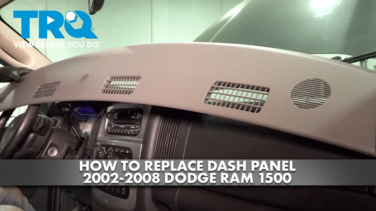 How to Replace Dash Panel 2002-2008 Dodge Ram 1500