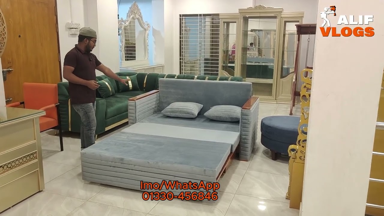 Space Saving Furniture/Luxury Furniture Design. সোফা কাম বেড / লাক্সারী বেডরুম সেট।