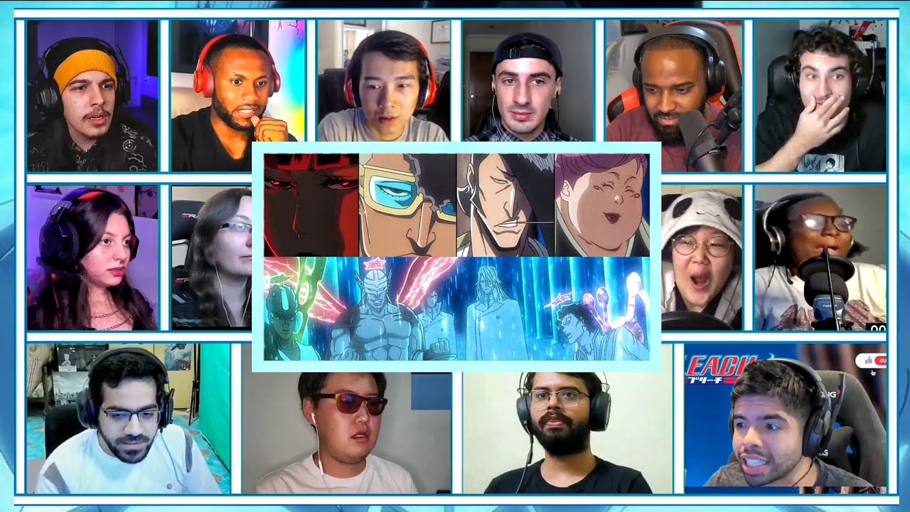Squad 0 vs Ywach Royal Guard Full Fight Reaction Mashup || Bleach Thousand Year Blood War