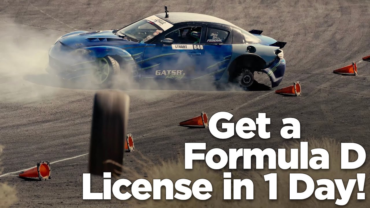 Get a Formula D License in 1 Day! | The Drift League