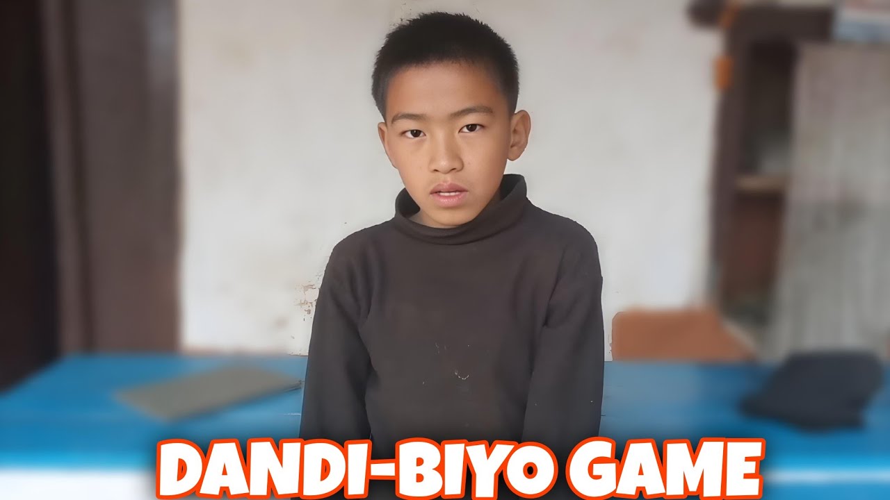 Playing Dandi-Biyo Game With Brother 😀 But Hariyo