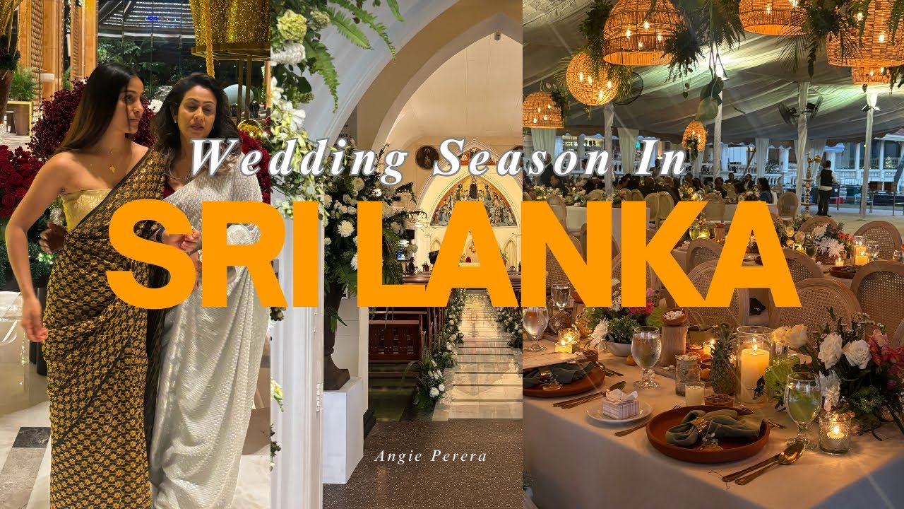 wedding season in Sri Lanka