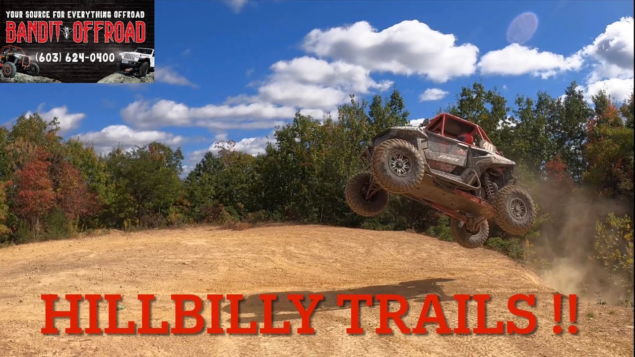 New Hillbilly Trail System !!  Attempted Double Black trail 81. No 2 seater has made it 😬