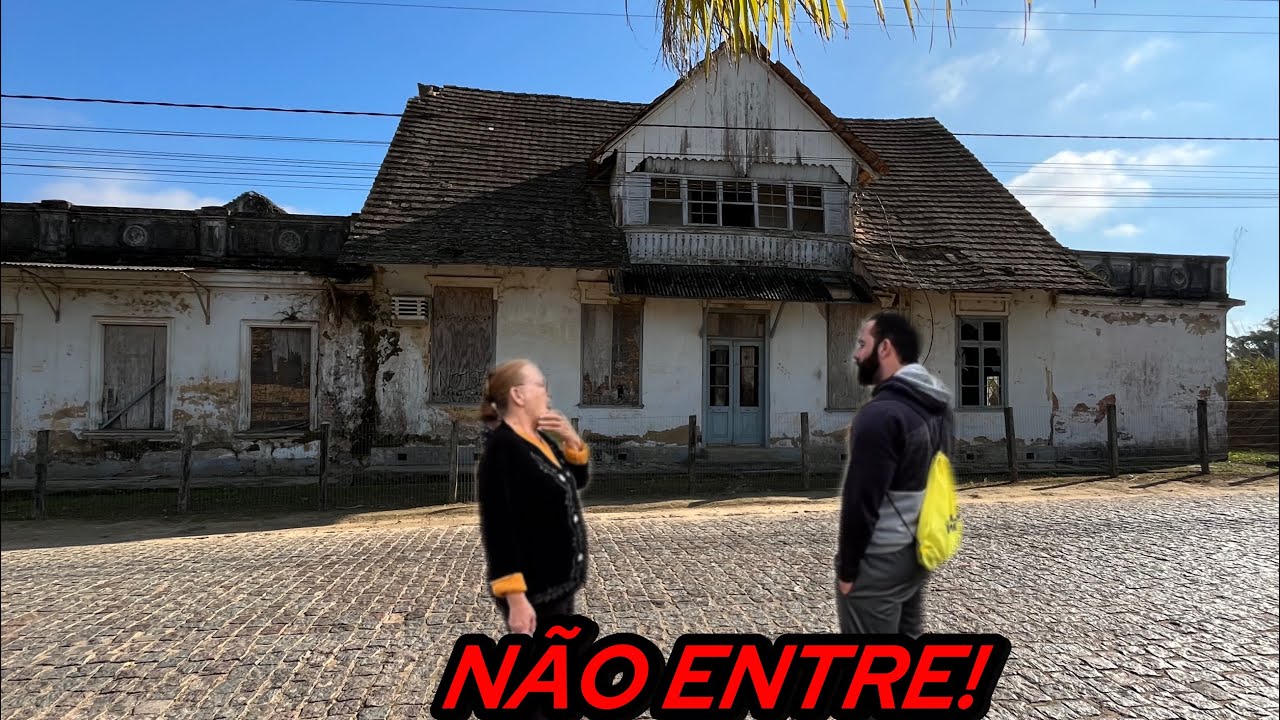 AVISADO PRA NÃO ENTRAR NESSE CASARÃO POREM MINHA CURIOSIDADE FOI MAIS FORTE E VEJA O QUE ACONTECEU!