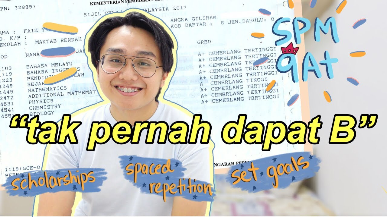 I GOT SPM 9A+ 😭 | My Experience and Tips to Score and Study for SPM Straight As (Part 1)