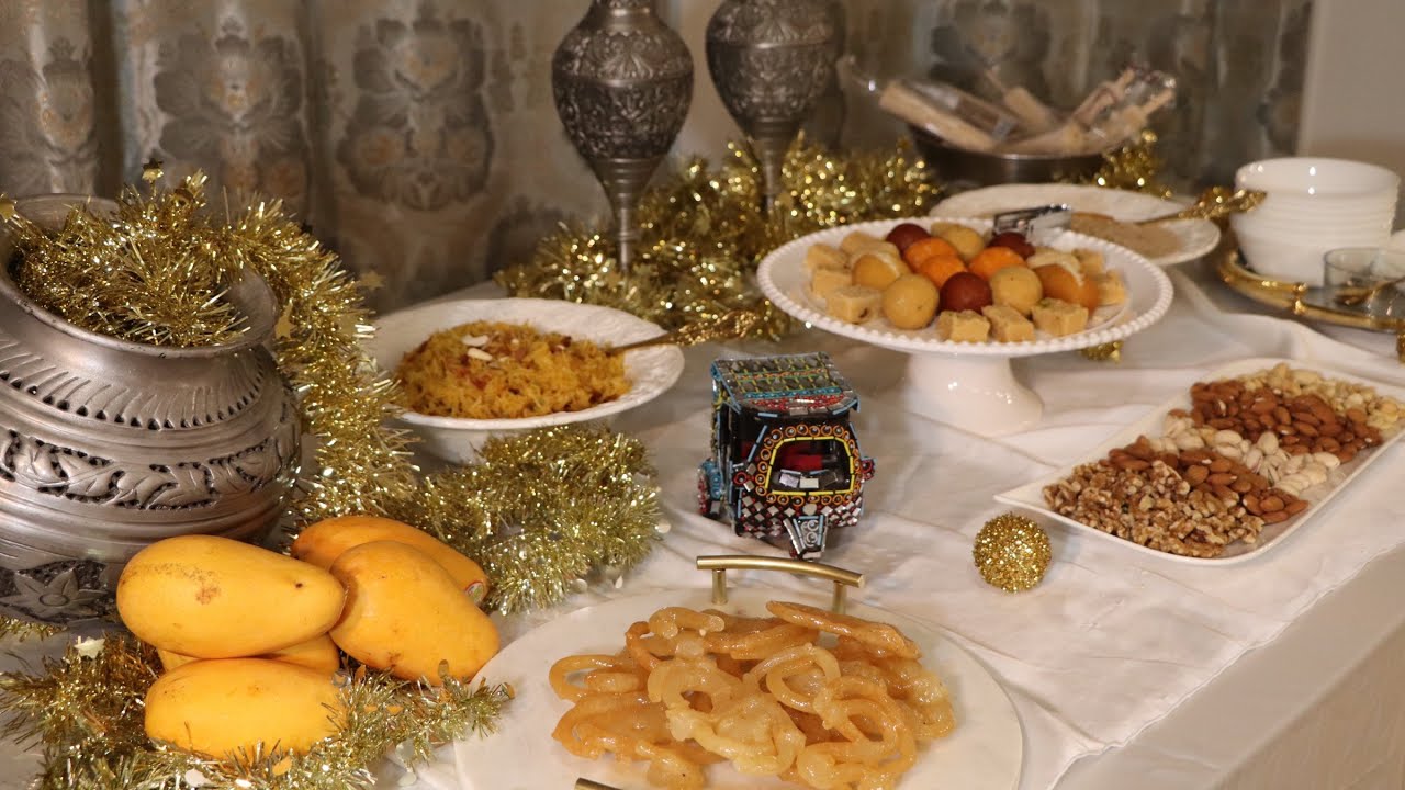 EiD DINNER TABLE SETUP || Diy dinner & dessert table setup ideas