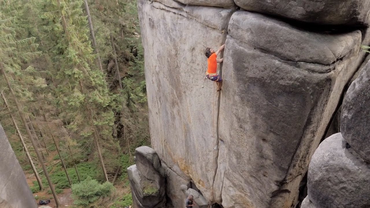 I climbed the crack I saw on Youtube!