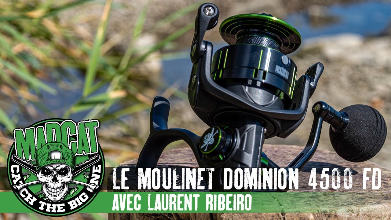 Nouveau DOMINION 4500 FD, le moulinet ultime pour vos pêches du silure en verticale depuis un bateau