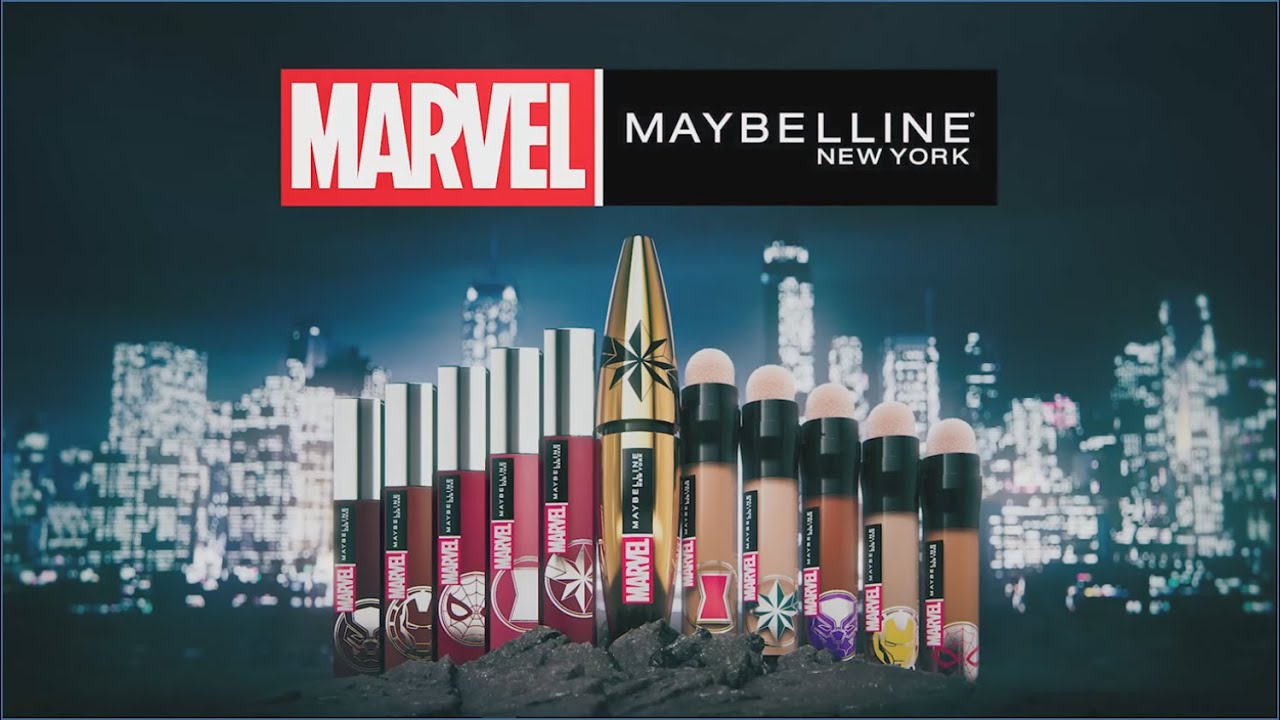D&eacute;couvre la collection MARVEL x Maybelline New York en &eacute;dition limit&eacute;e ⚡