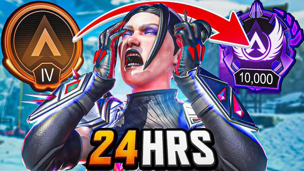 Я пытался достичь уровня Мастера менее чем за 24 часа...! (Apex Legends)
