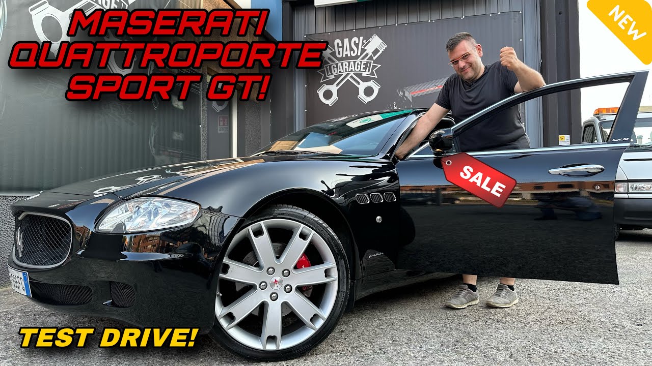 Gasi Market: Maserati quattroporte 4.2 Sport GT con motore Ferrari..sinfonia motoristica di livello